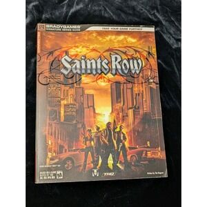 Saints Row Official Strategy Guide BradyGames Xbox 360 Signature Series Maps